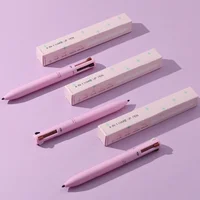 4in1 Eyeliner Lip Liner Eyebrow Pencil Highlighter Pen Private Label Lying Silkworm Waterproof Durable Brow Makeup Pencil 2