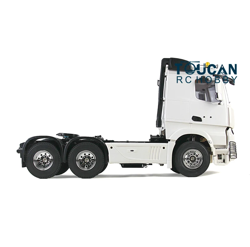 TOUCAN 3Axles Low Top 1/14 RC Tractor Truck Remote Control Construction Vehicle Car Outdoor Toys for Boys Gift Trailer  5