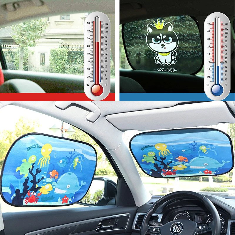 Car Sun Shade UV Protection Electrostatic Adsorption Car Window Sunshade Universal Auto Curtain Outdoor Sunscreen window sunshade car window sunshade