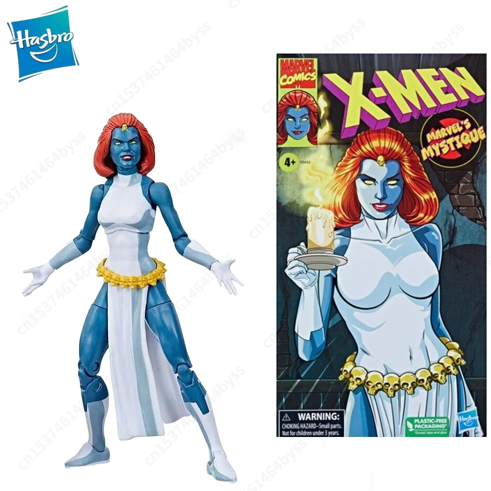 

In Stock Hasbro Marvel Legends VHS Packaging 6" X-Men Mystique Nightcrawler Comics Ver Action Figure Model Toy Collection Gift