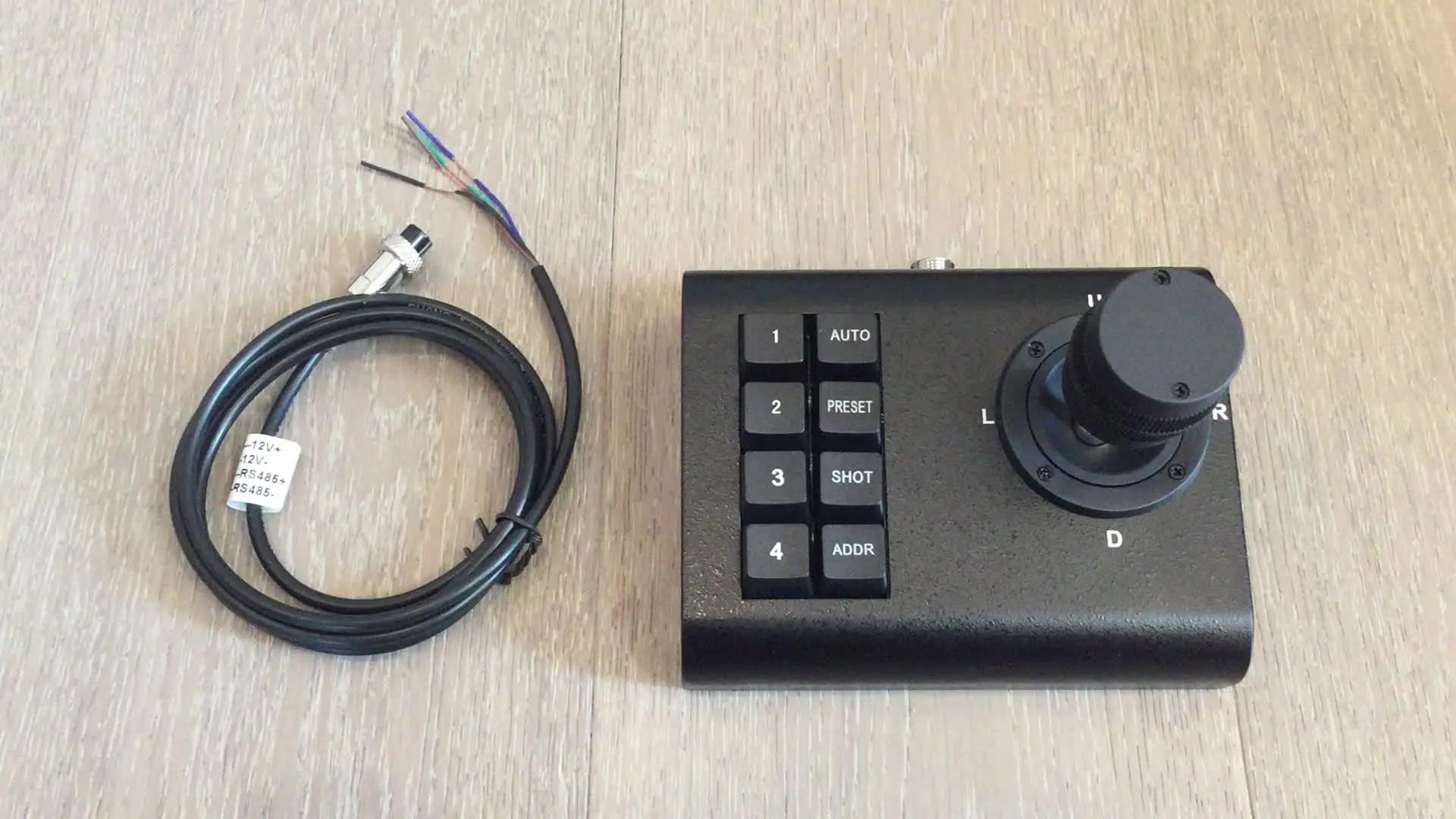 3-Axis Joystick Mini Handheld Vehicle PTZ CCTV Keyboard Controller