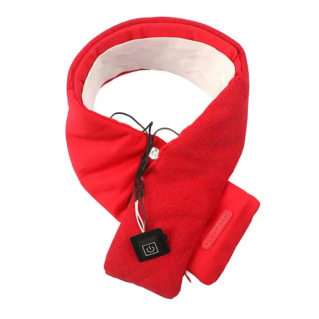 Fűtőpad Usb Töltésű Ruhák 5V Nyaki Tekercselés Derék Hasi Párna Melegebb Fűtőberendezés 3 Hőmérsékleten Állítható - Image 4