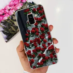 Custodia per telefono in silicone TPU morbido e carino - Compatibile con Samsung Galaxy A8 Plus