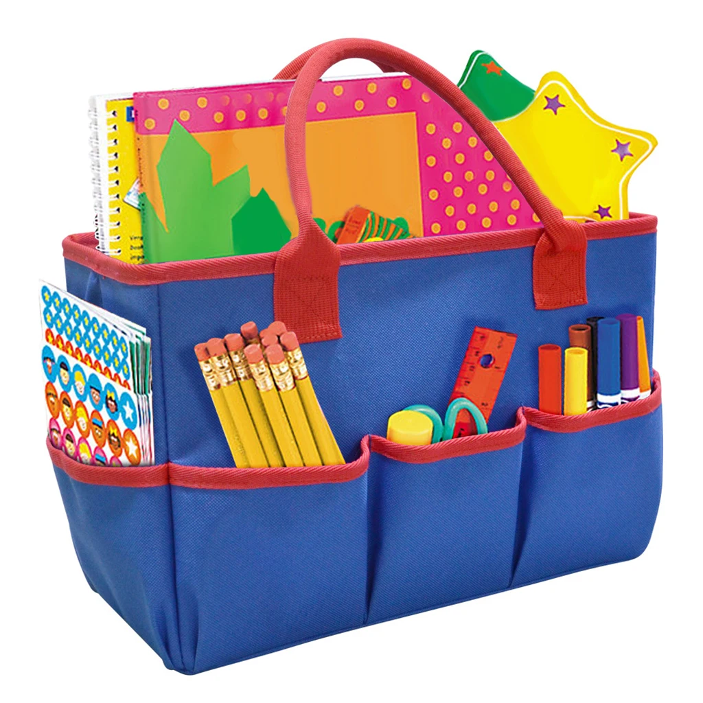

Craft Storage Tote Bag for Scrapbooking, Art Garden Tool, Make Up Case, Table Top Holder, Remote Control Organizer Bag