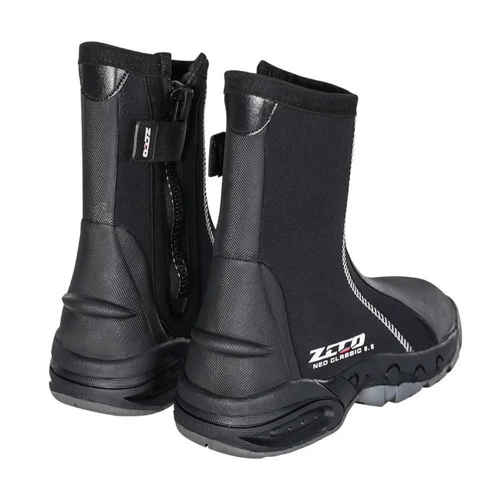Mens 5MM Wetsuit Diving Shoes Neoprene Outdoor Beach Shoes Comfort Non-slip Surf Kayak Sailing Shoes Diving Boots