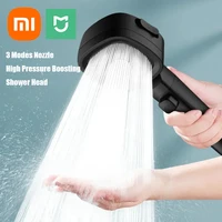 Xiaomi 3 Modes Nozzle Shower Head High Pressure Boosting Adjustable Filter Powerful Pressure Shower Room Bath Heater Household 1