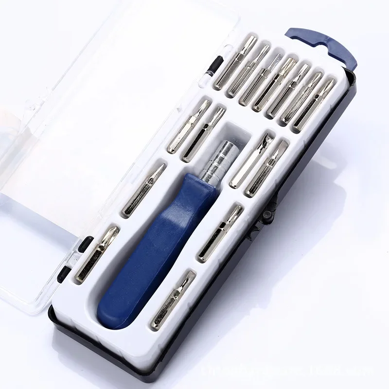 

Multifunctional Screwdriver Set 16 in 1 Combination Multi Bits Precision Mini Magnetic Kit