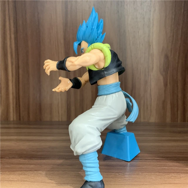 Dragon Ball Super Goku Action Figures Saiyan Blue Hair Models Toys -  AliExpress