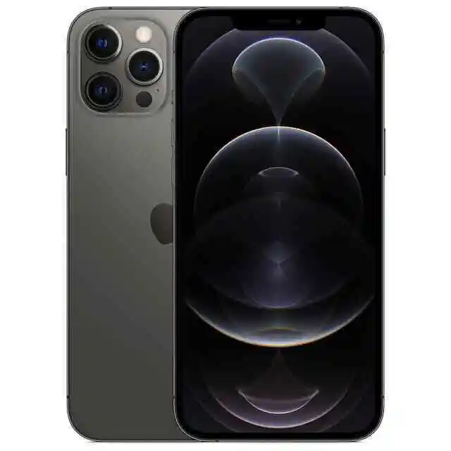 Apple iPhone 12 Pro Max Unlocked Original 128GB/256GB ROM Face ID 6.7" OLED Screen A14 Bionic Chip 12MP Camera Moble phone