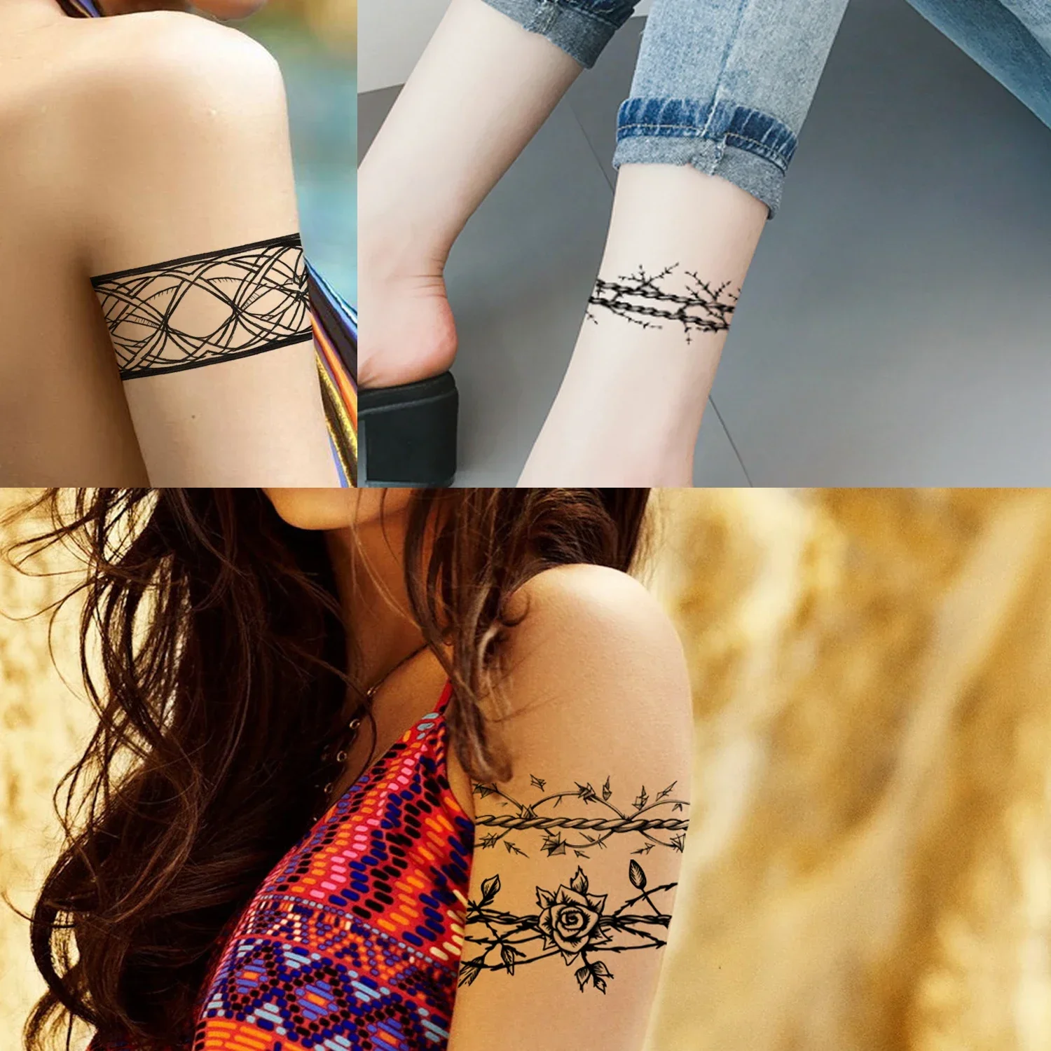 Braccialetto Alla Cavigliera Con Catena A Scatola &bull; Delicato