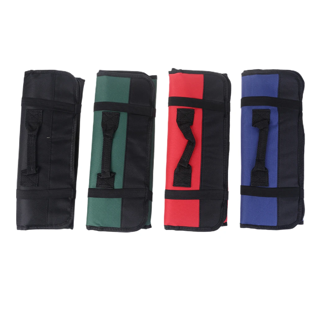 Multifunction Kit Rolled Bag Chisel Plier Hide & Drink, Portable Carry On Pouch Workshop Storage  Dropship
