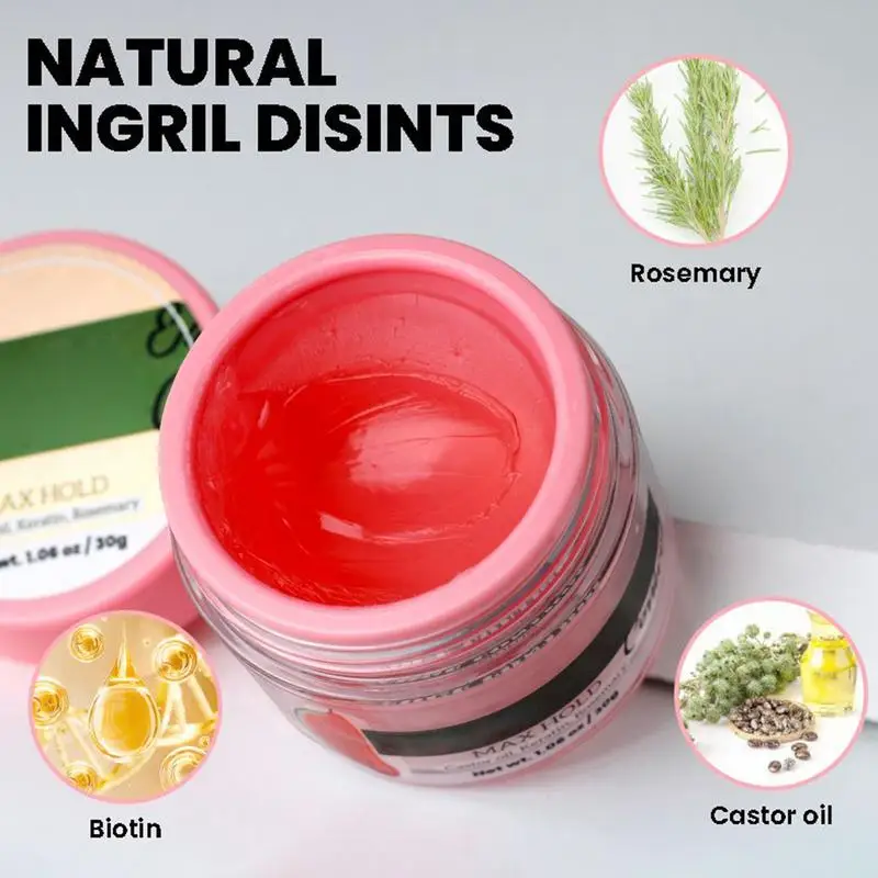 Hair Paste For Men 30g Hair Styling Cream With Watermelon Flavor Styling Products Beauty & Personal Care Products For Family