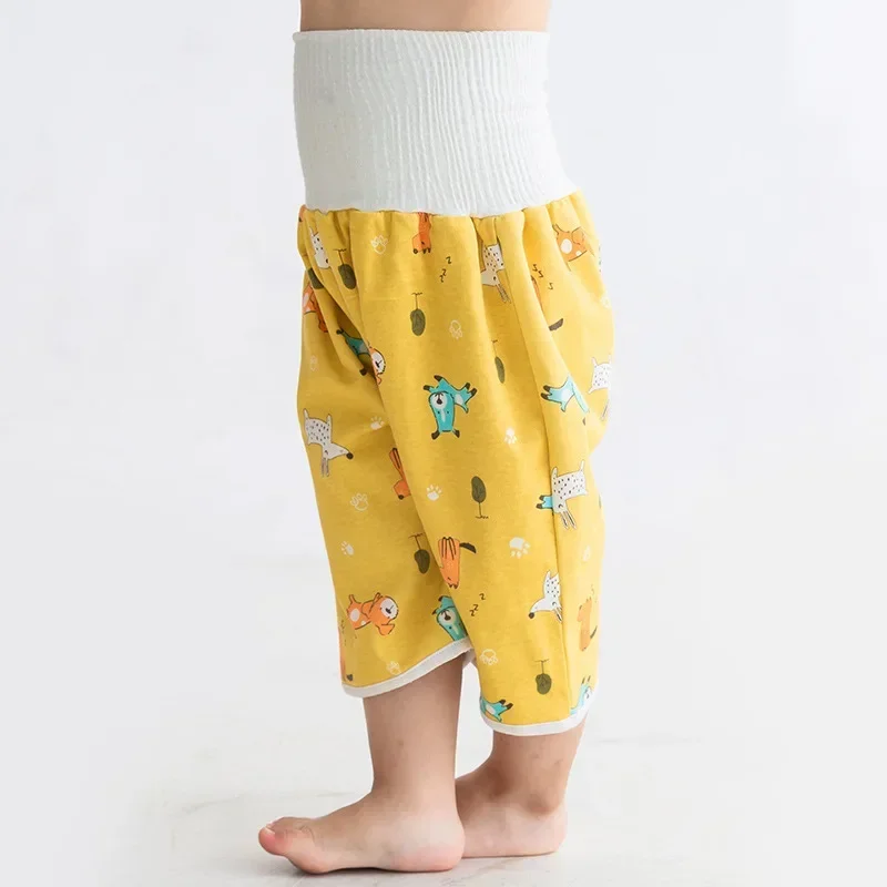Baby Diaper Waterproof Skirt Infant Leak-proof Urine Training Pants Cloth Diapers Kids Nappy Sleeping Bed Potty Trainining Items baby training pants cloth diapers waterproof diapers