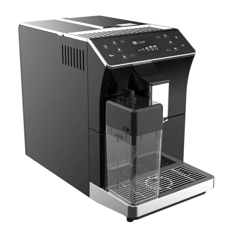 

Wholesale high quality commercial fully automatic espresso coffee machine with milk tank for cafe