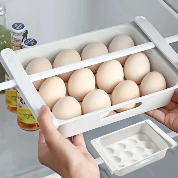 냉장고 과일 야채 계란 정리함 보관함 랙, 냉장고 서랍 보관 바구니, 주방 용품, 1 개