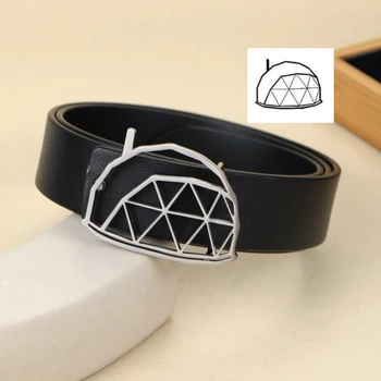 Fibbia per cintura personalizzata personalizzata in acciaio inossidabile con qualsiasi modello, modello squisito del logo dei gioielli da uomo, regalo per la festa del papà