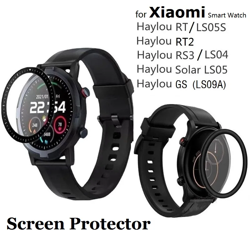 

2 шт., защитная 3d-пленка для Xiaomi Haylou RS3 RT2 LS04 RT LS05S GS LS09A