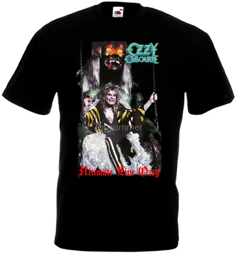 Ozzy Osbourne Ultimate Live Ozzy V3 T-Shirt Black All Sizes S...5Xl