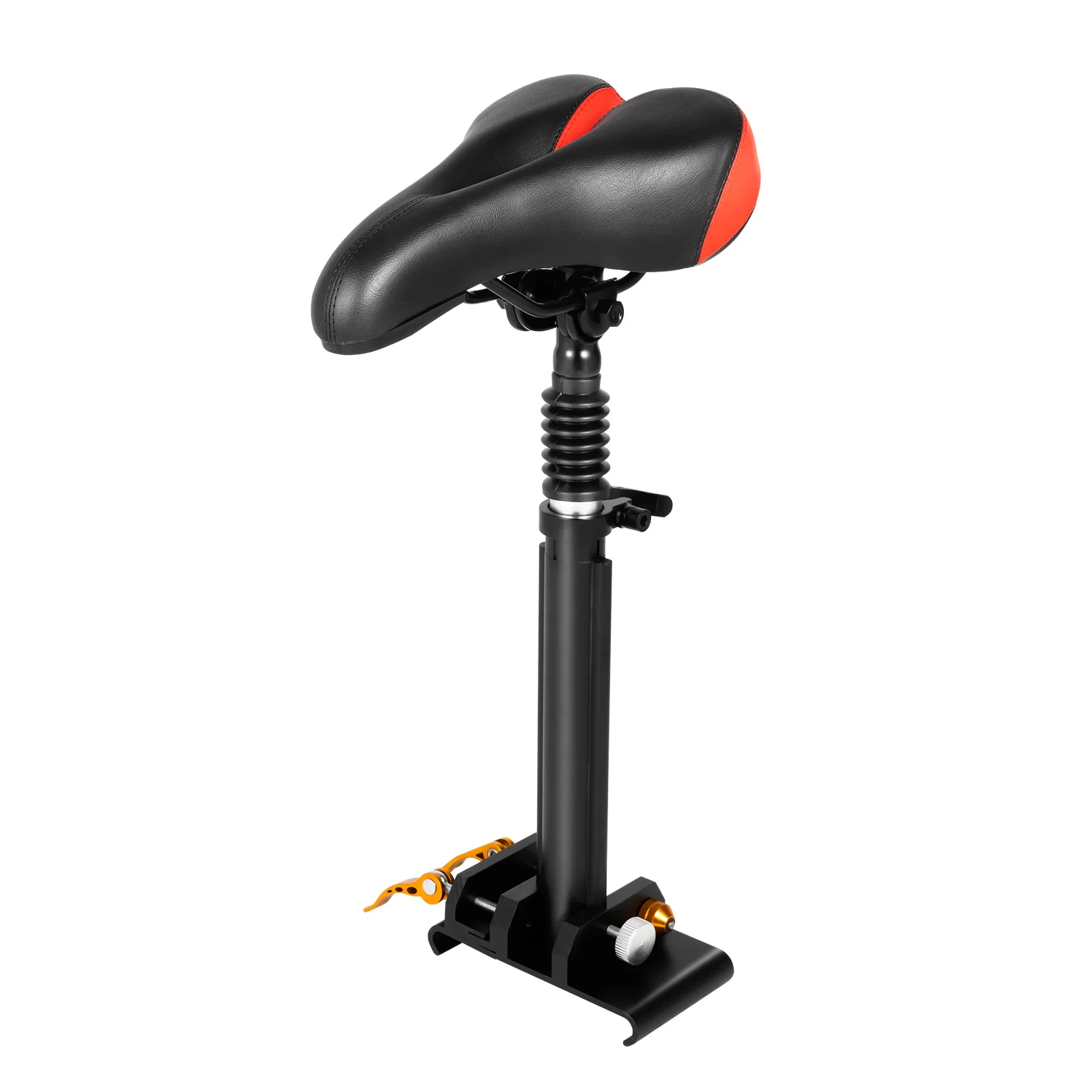 Adjustable Scooter Seat 45-65cm Electric Scooter Folding Saddle Seats Ergonomic PU Cushion w/Shock Absorption for Xiaomi M365