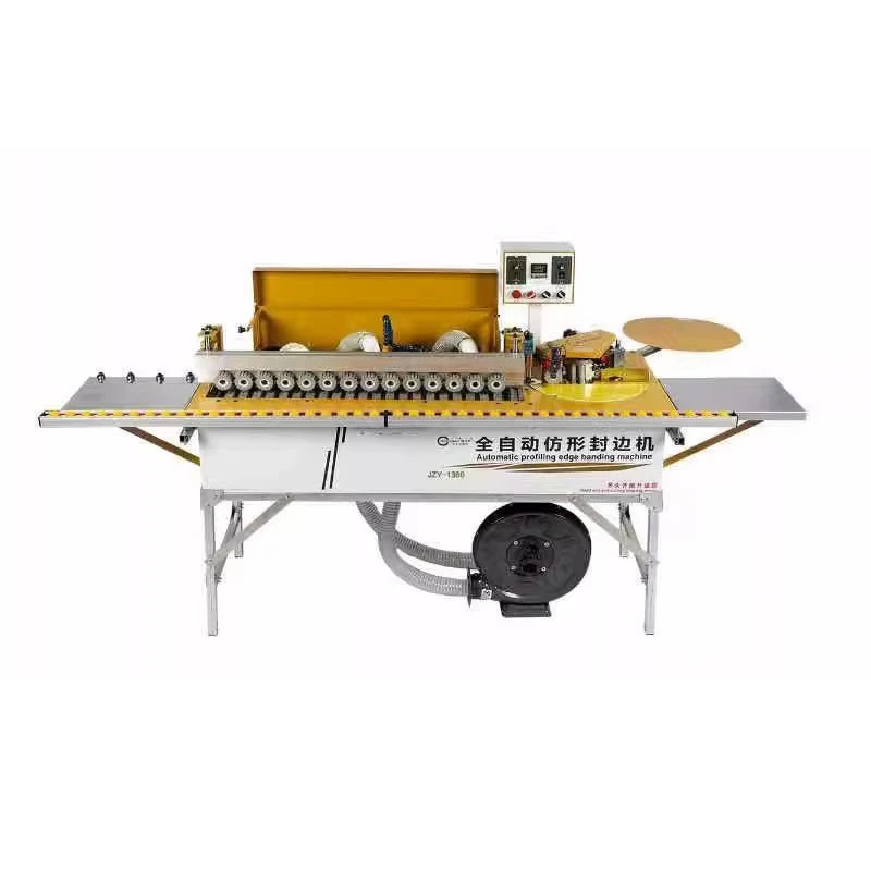 HC-1360 woodworking edge banding machine profiling arc trimming automatic edge banding machine Woodworking