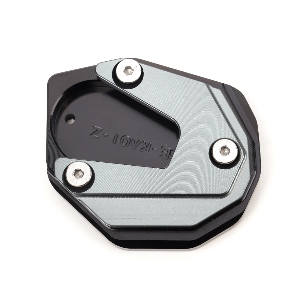 Enhanced Motorcycle Kickstand Side Stand Enlarged Plate Pad Support Accessories