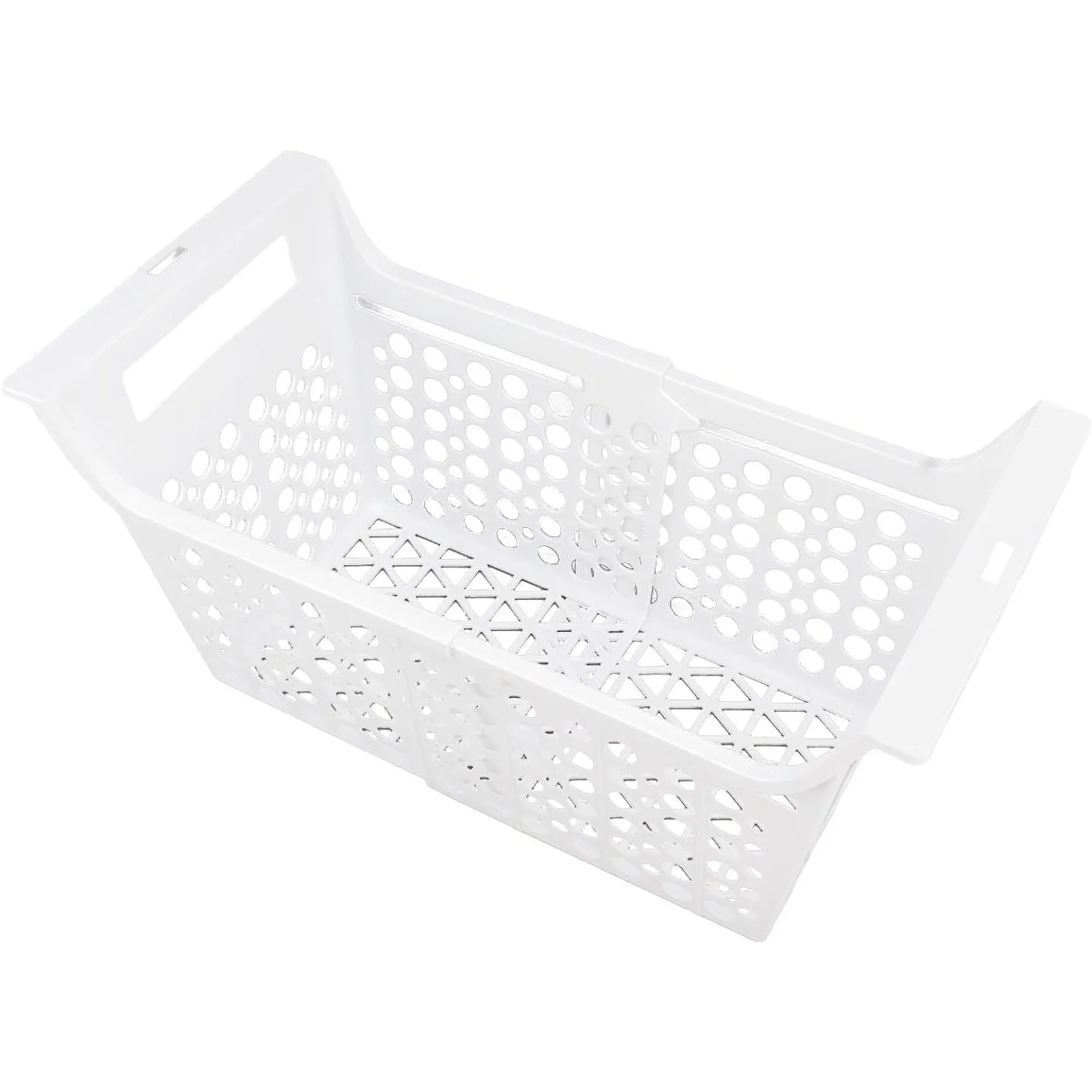 Freezer Baskets for Chest Freezer PP Heavy Load Deep Freezer Organizer Bins Expandable with Handle Chest Accessory