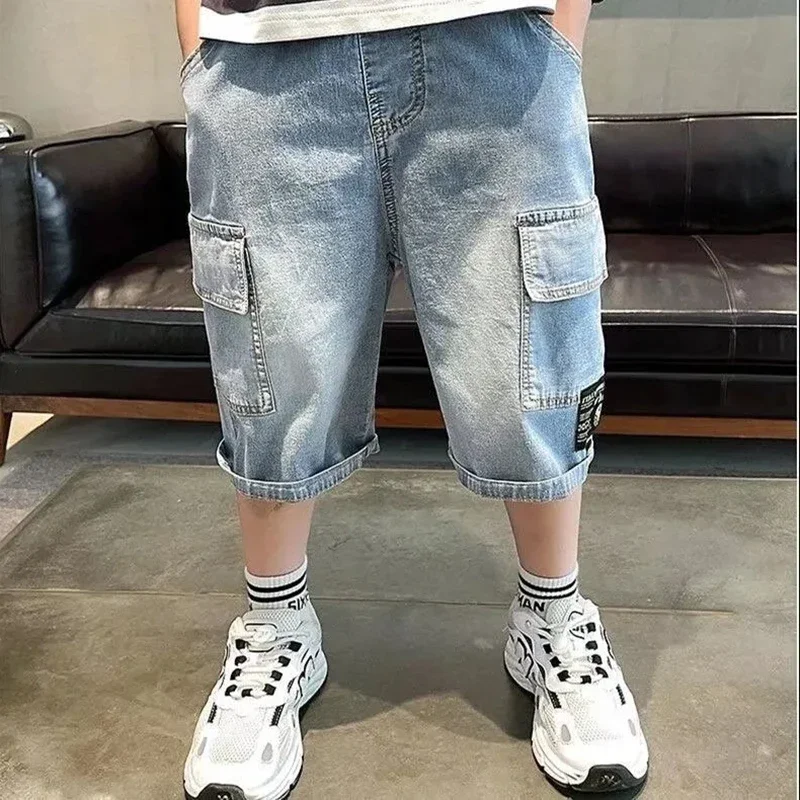 Boys Denim Shorts Children Boy Summer Pants Kids Jeans kids pants boys jeans
