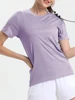 Women's Solid Color Ultralight Quick Dry Sport T-Shirt,Breathable Lightweight  ,Running Gym Compression Shirt 3