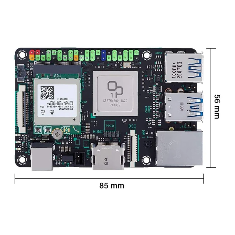 ǰ ASUS Ŀ  2 Rockchip RK3399 2G ޸   ̱  PC  , ȵ̵ 10/ 