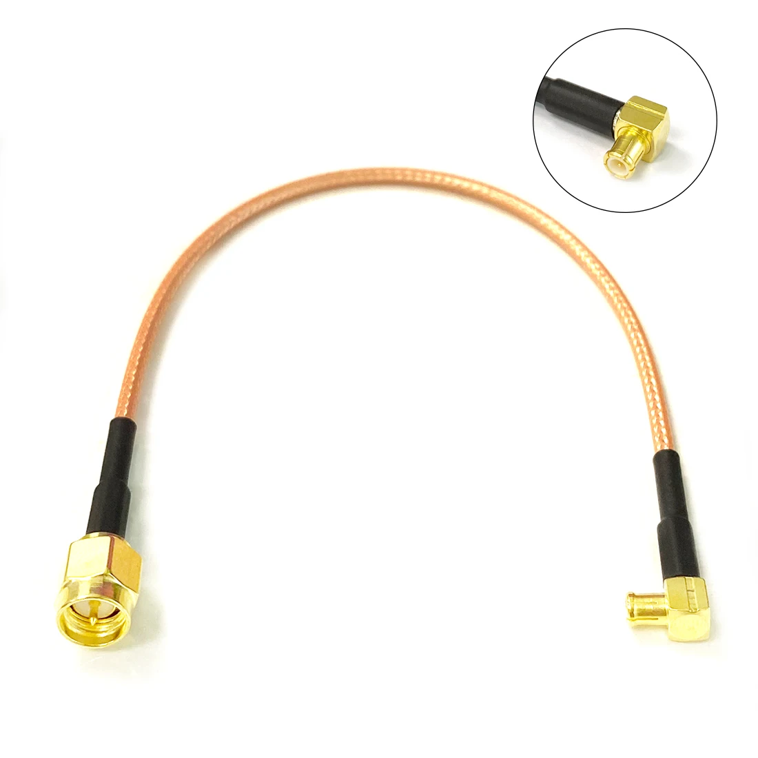 

New Modem Conversion Cable SMA Male To MCX Plug Right Angle Connector RG316 Pigtail Adapter 15CM 6"