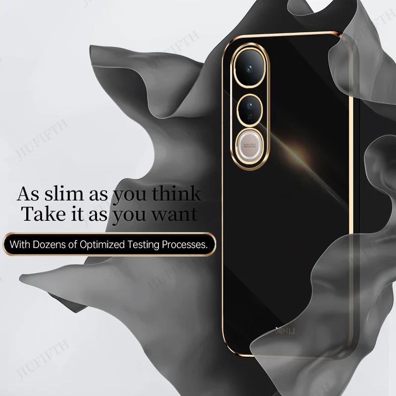 Enhanced Shockproof 6D Plaiting Soft TPU Phone Case in Sleek Silicone Design