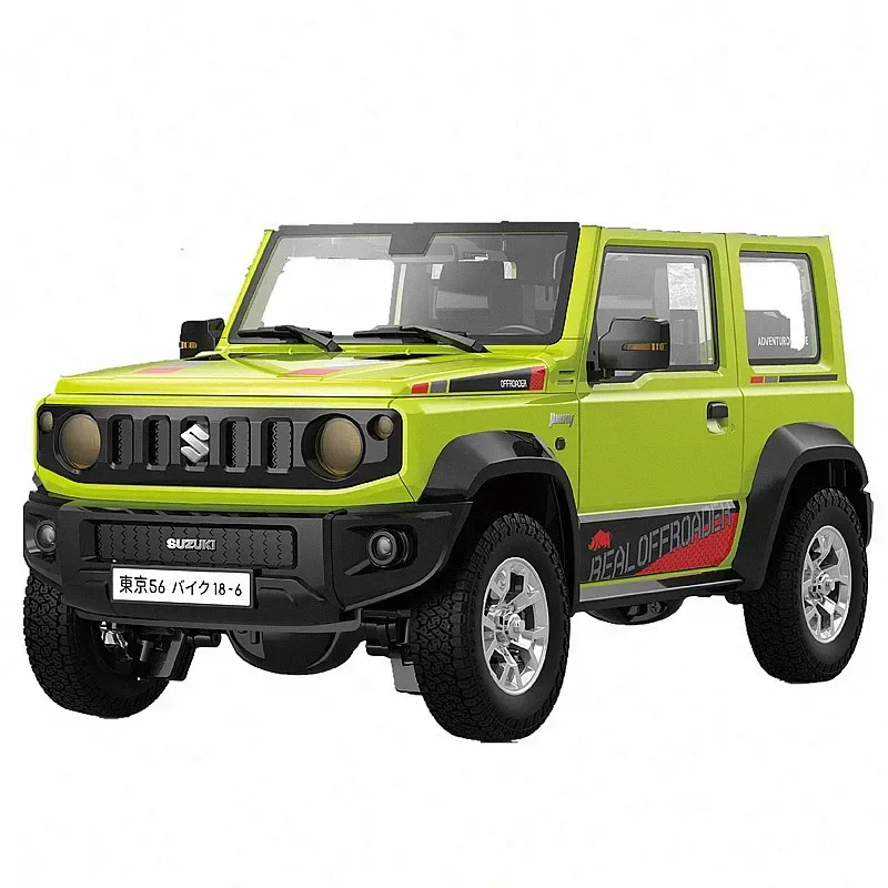 남아용 RC카 락 크롤러, 오프로드 클라이밍 트럭, LED 라이트 시뮬레이션 사운드, RTR JIMNY 리모컨 차량 장난감, 4WD, 1/16