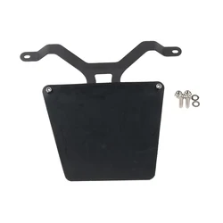 Enhanced Motorcycle Shock Absorber Shield and Rear Wheel Splash Guard - 2024 Edition (Silver)