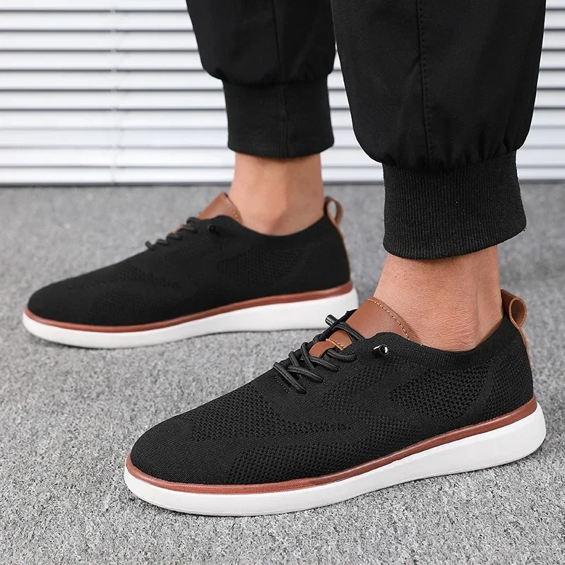 Men Canvas Shoe Outdoor Breathable Flat Shoes Comfortable All Day Long Have Excellent Fit Walking Shoes Suitable for Daily Wear