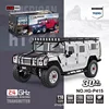 New Hengguan P415 1/10 Civilian Version Simulation Humme Off-road Climbing Vehicle Rc Remote Control Model Car 3