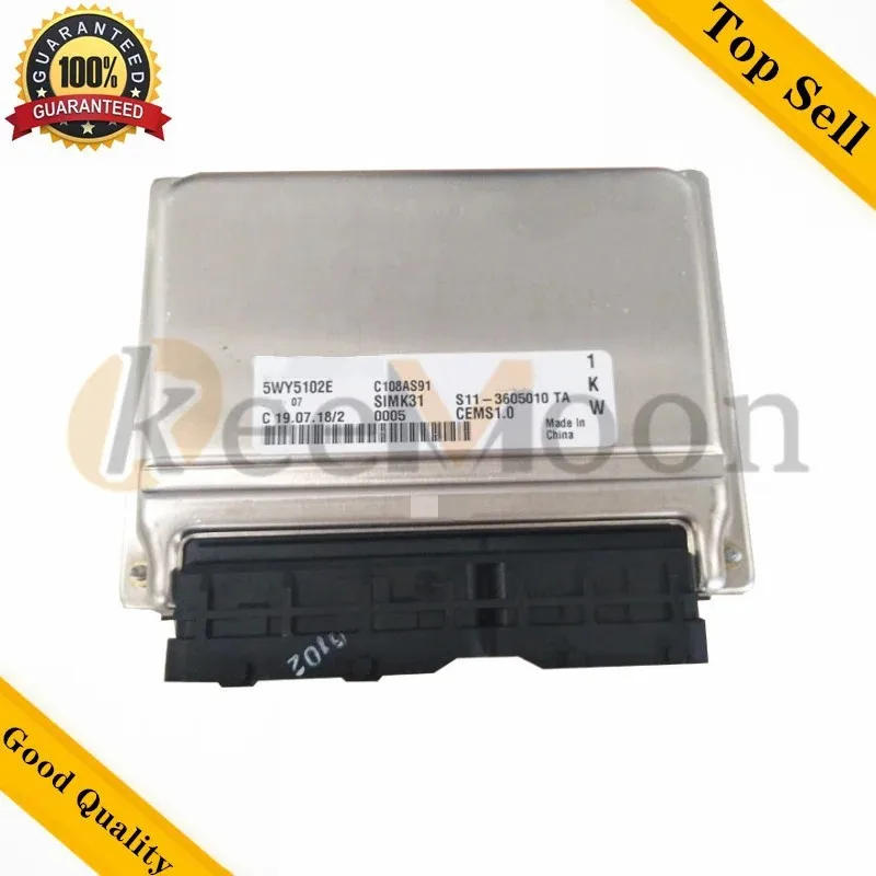 

S11-3605010TA 5WY5102E C108AS91 SIMK31 электронный блок управления двигателем для автомобилей SQR 372 Joyner 800cc Chery QQ