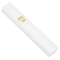 Goal Post Front Door Mezuzah Jewish Blessing Household with Scroll Acrylic Frame 1