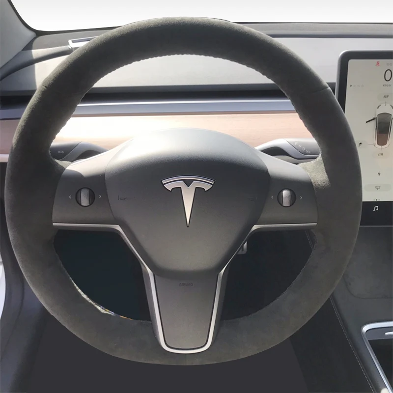 

Сделай Сам, ручная работа, кожа, замша, искусственная кожа для Tesla Model 3, модель S, модель Y, модель X, аксессуары для интерьера автомобиля