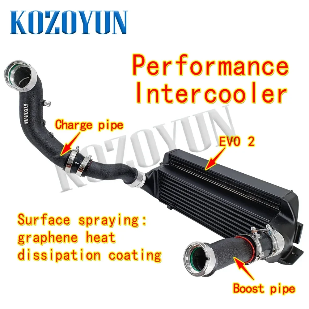 BMW用インタークーラー充電パイプキット,n55,m2,f87,m135i,m235i