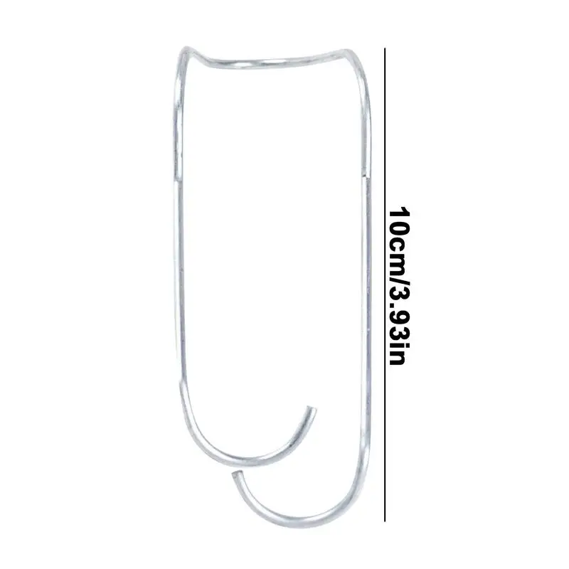 50pcs Plant Bracket Connecting Buckle Gardening Climbing Vine Wrapped Plastic Pipe Steel Fittings Bracket Pole Wire Buckle