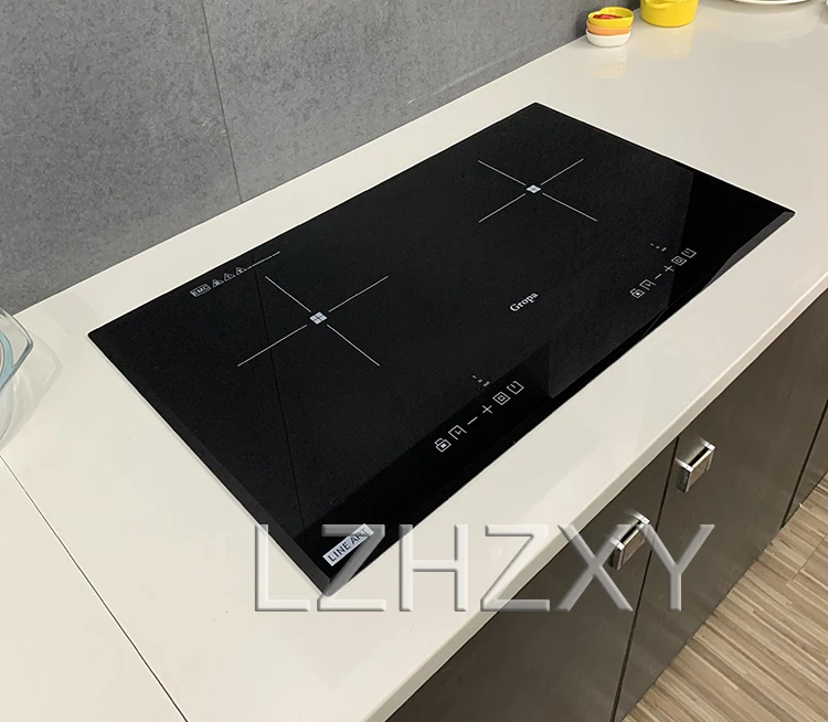 3400W Electric Magnetic Induction Cooker Household Waterproof Panel Boiler Hot Pot Cooking Stove Kitchen Stir-fried Cooktop 220V