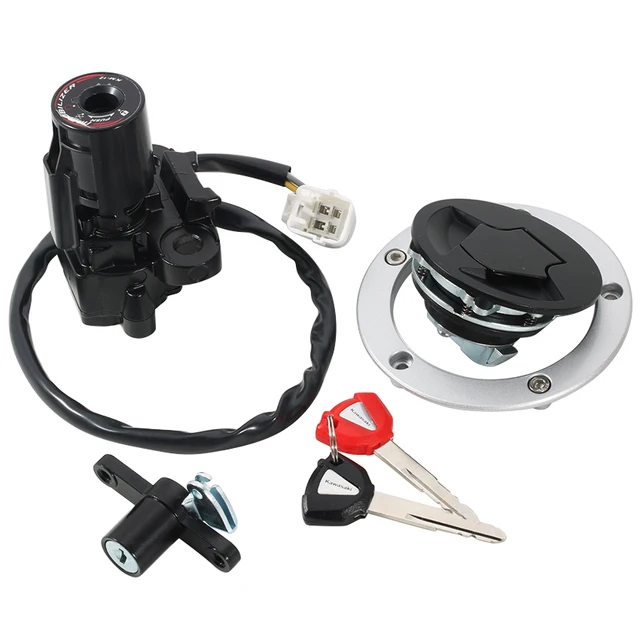 その他 hoshi456 Ignition Switch Tank Cap For Kawasaki ER650 ER-6N ER-6F