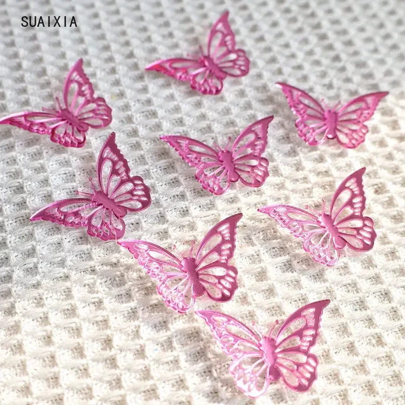 Acrylic Butterfly Cake Decoration Party Favors Wedding Happy Birthday Topper Decorating Supplies Home Decor 10PCS/BAG party decorations birthday party supplies cake topper cake decorations cake toppers