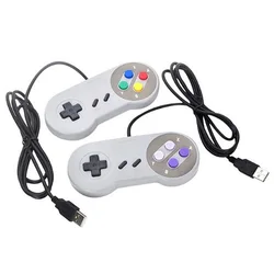 SNES USB SFC super-play handle universal game handle USB cable game handle game handle joystick suitable for PC Micro soft game SNES USB SFC super-play handle universal game handle USB cable game handle game handle joystick suitable for PC Micro soft game