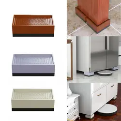Home Supplies Shockproof Raise Height Reduce Noises Tools Anti Vibration Pads Shock Mute Mats Bed Furniture Risers