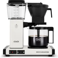 Moccamaster 53933 KBGV Select 10-Cup Coffee Maker, Off-White, 40 ounce, 1.25l 1