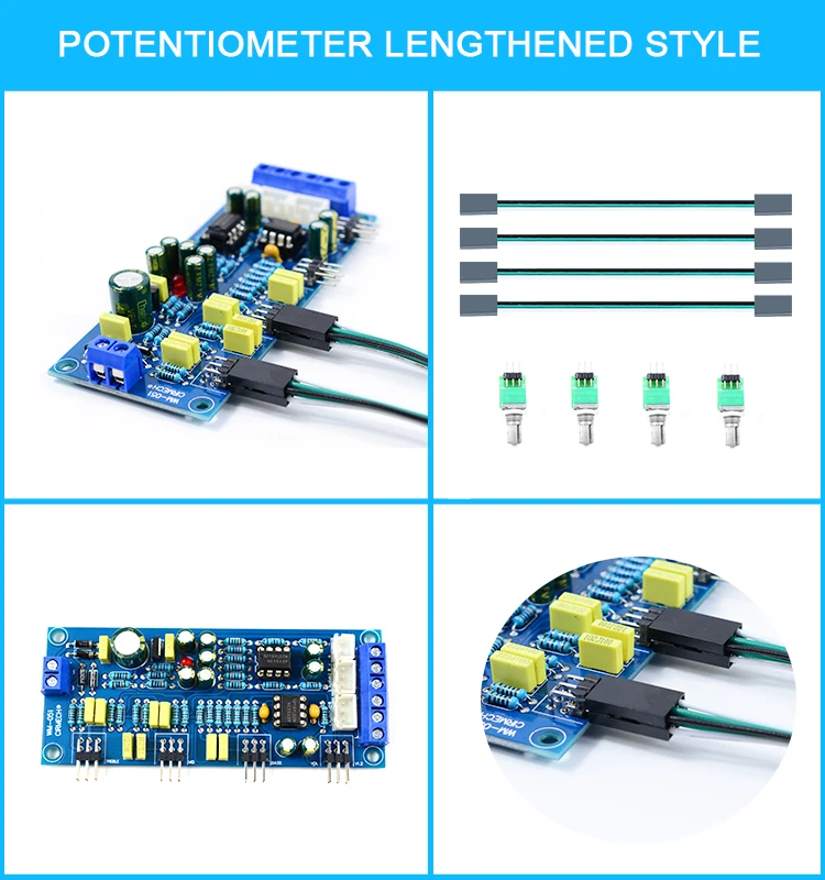 AIYIMA NE5532 OP AMP Tone Amplifier Preamplifier Volume Control Board HIFI Preamp Tone Board