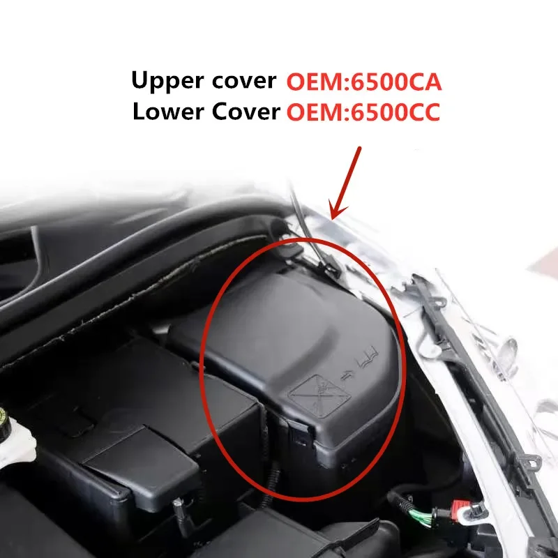 푸조 3008 307 308 408 5008 RCZ 파트너 B9, 시트로엥 C4 DS5 세가용 6500CA 6500CC. 브래킷과 퓨즈 박스를 확인하세요.