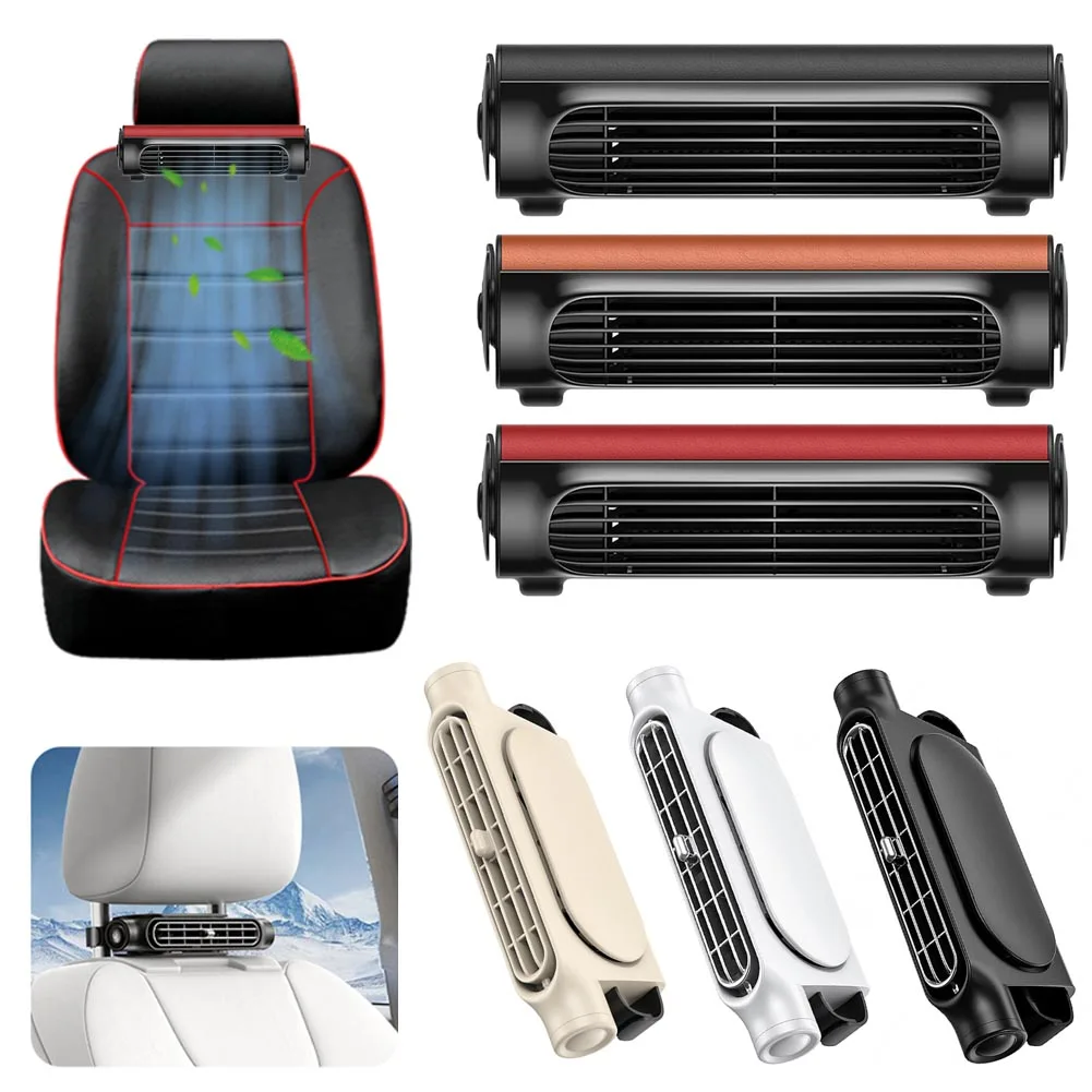 InnovativeCarRearSeatFanVentilationUSBCharging3ModesHeadrest