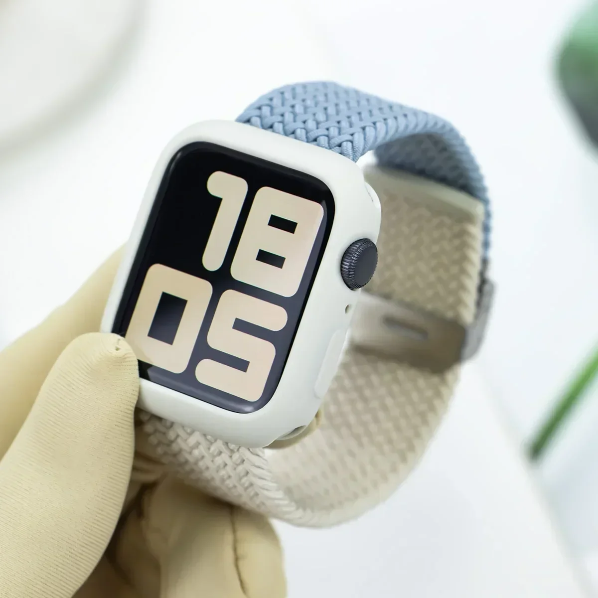 Candy Case and Strap Set for Apple Watch - Nylon/Silicone Correa Strap